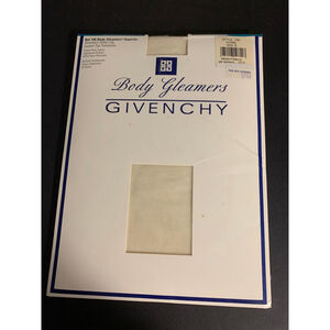 Women's Givenchy Ivory Shimmery Sheer Leg Control Top Pantyhose